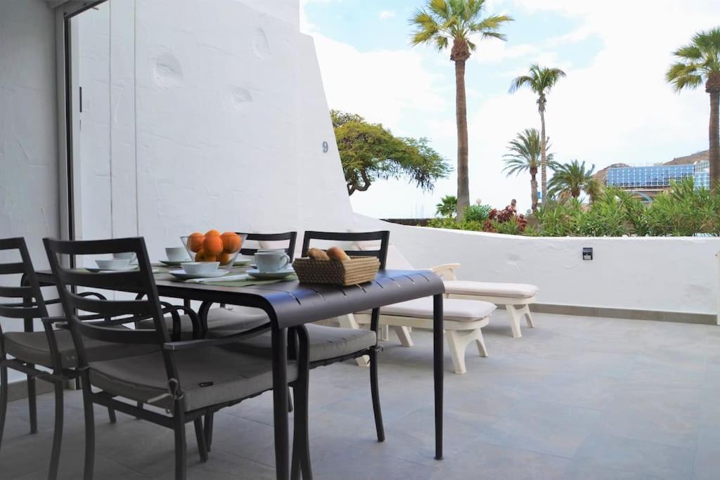 Apartamento Puerto Rico - Primera Linea De Playa Mogán Exterior foto